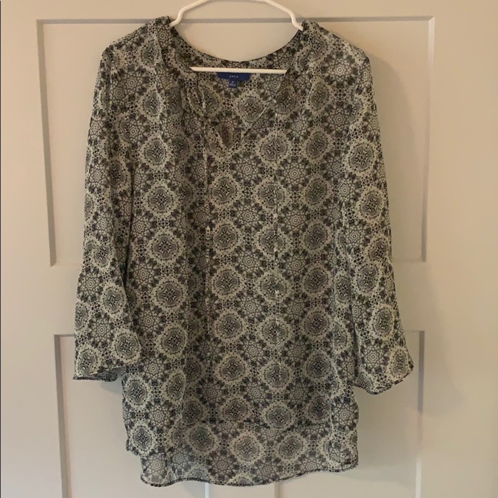 Front Tie Blouse (XL)